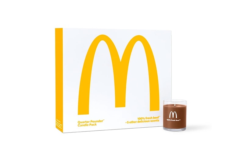 mcdonalds Scented Candle Quarter Pounder Fan Club