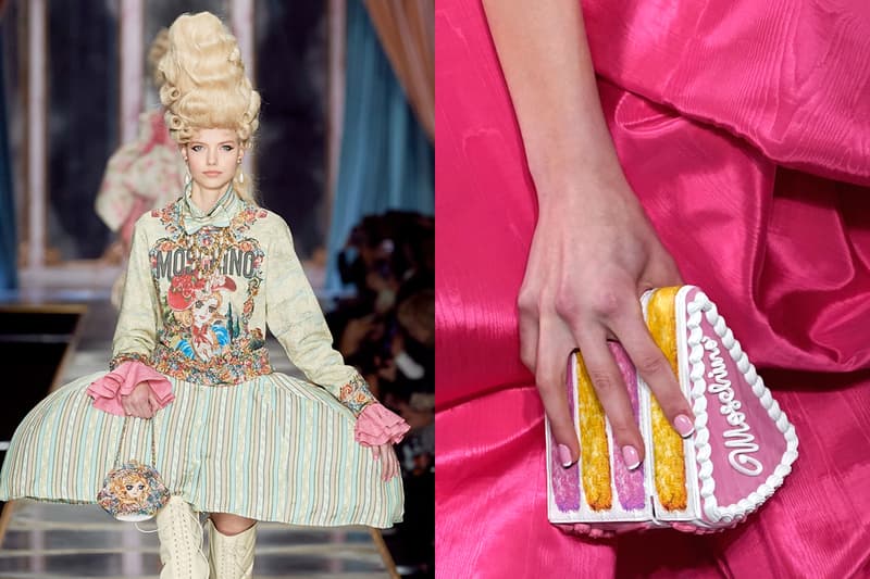 moschino mfw 2020 cake japan anime Marie Antoinette jeremy scott