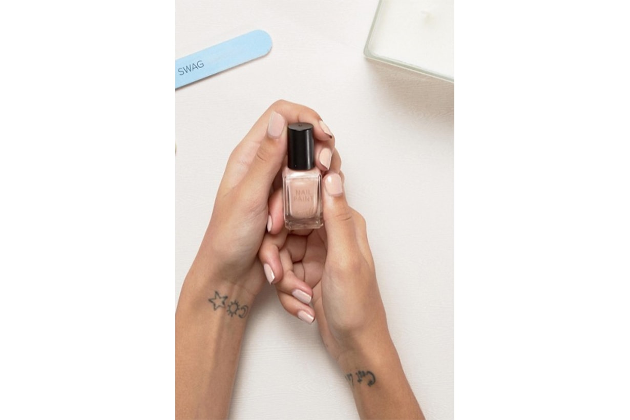 nail art basic minimal color japan instagram chan8nao7