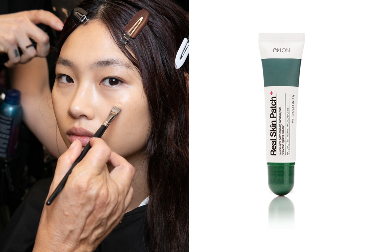 not4u real skin patch acne before makeup korean