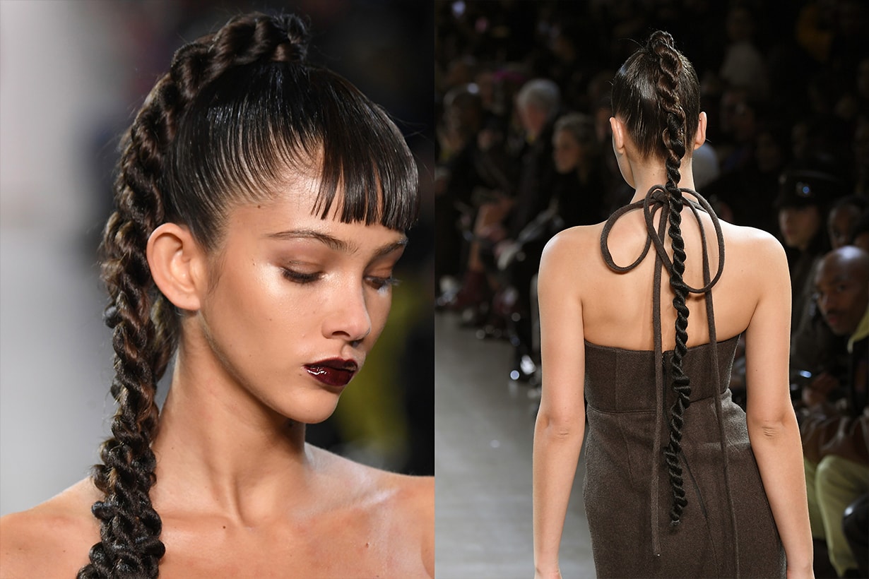 NYFW 2020 New York Fashion Week 2020 Fall Winter FW 2020 LaQuan Smith Oscar de la Renta Proenza Schouler Chromat Tory Burch Brandon Maxwell Hairstyles Idea Hairstyles Trends 2020