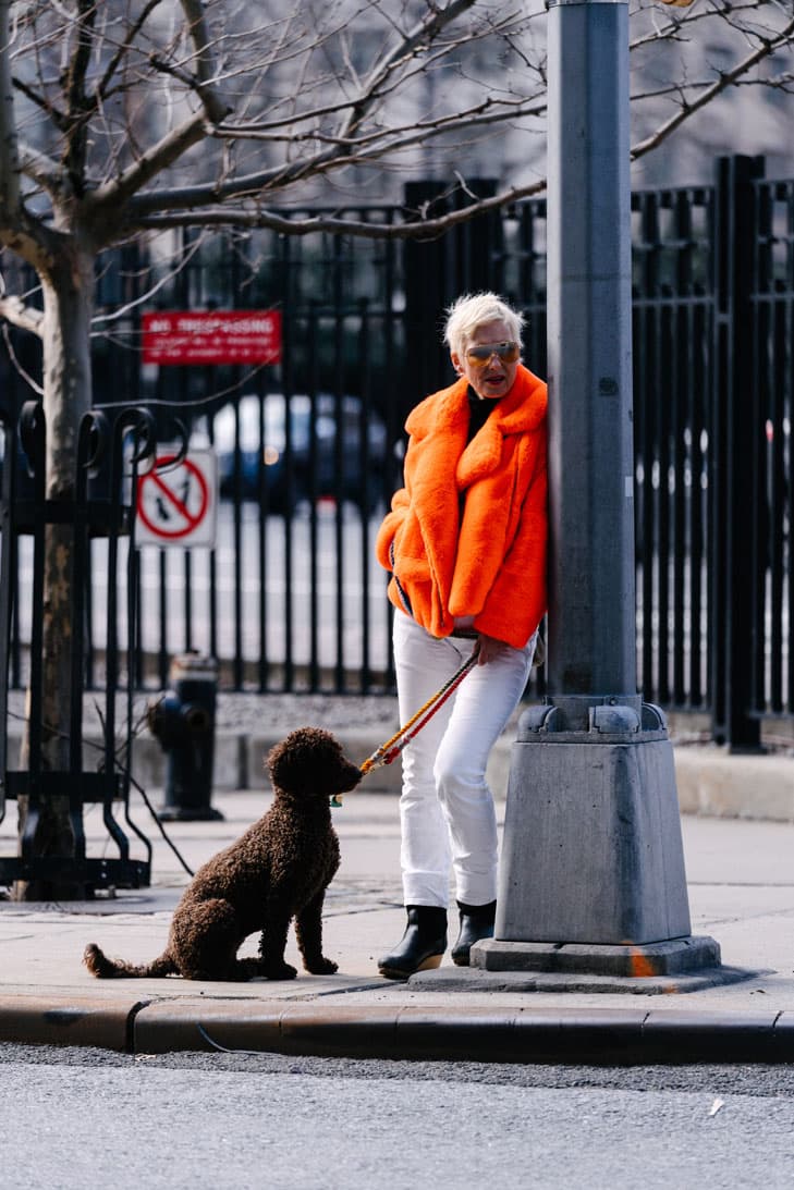 NYFW 2020 Cozy Style Street Snap