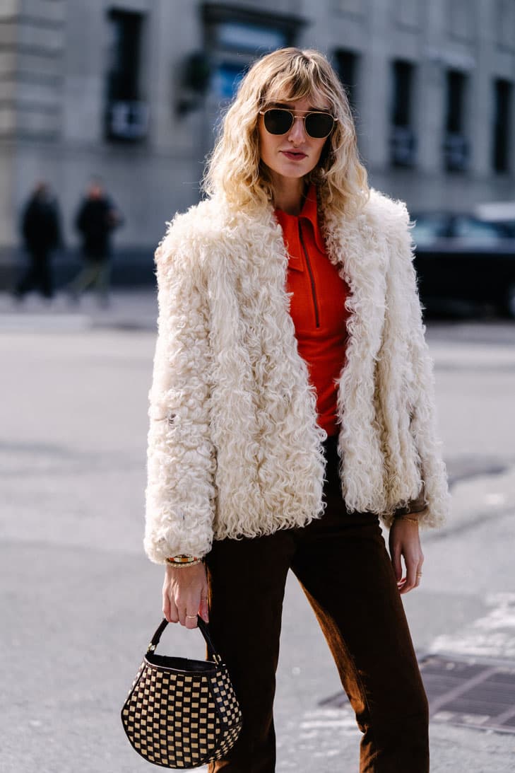 NYFW 2020 Cozy Style Street Snap