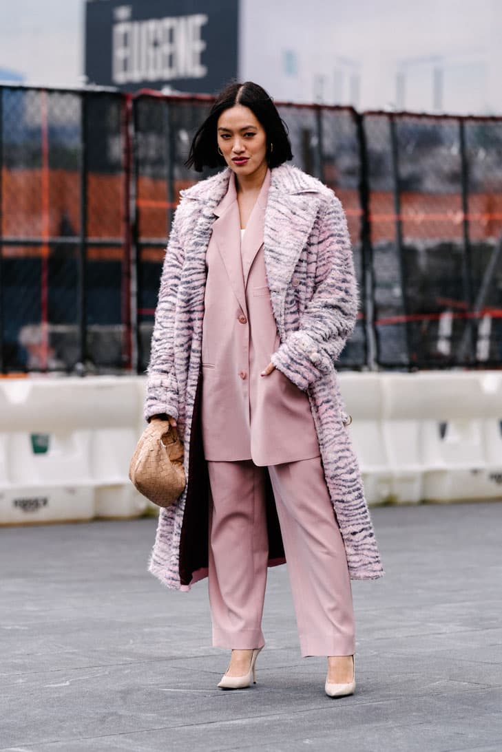 NYFW 2020 Cozy Style Street Snap