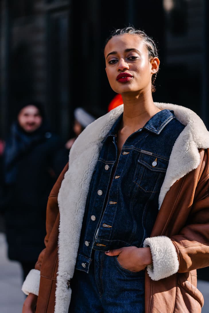 NYFW 2020 Cozy Style Street Snap