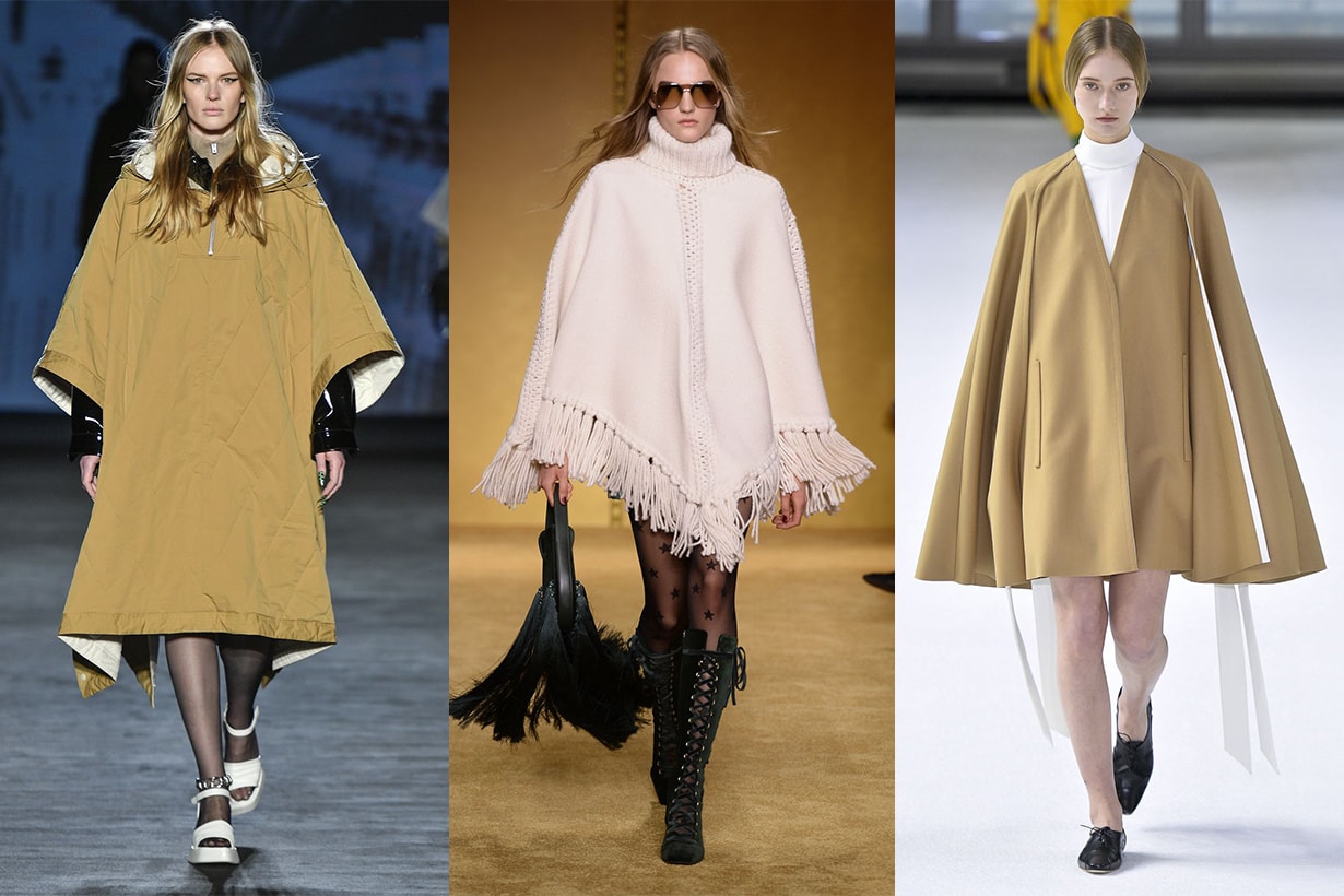 nyfw trends ponchos