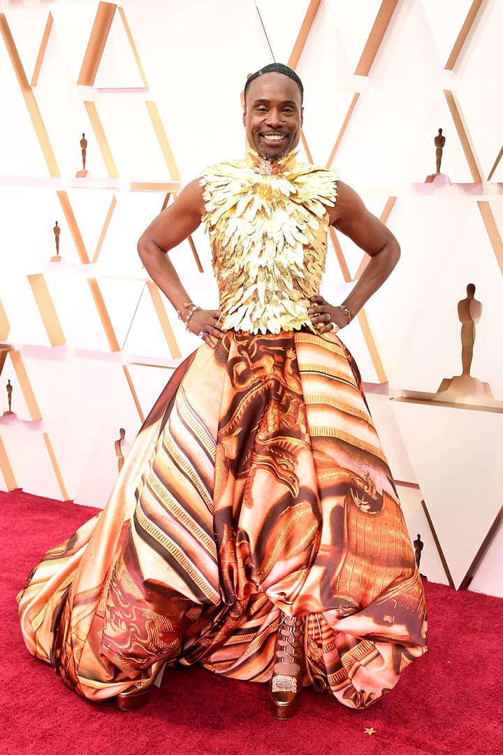 Billy Porter Red Carpet Look