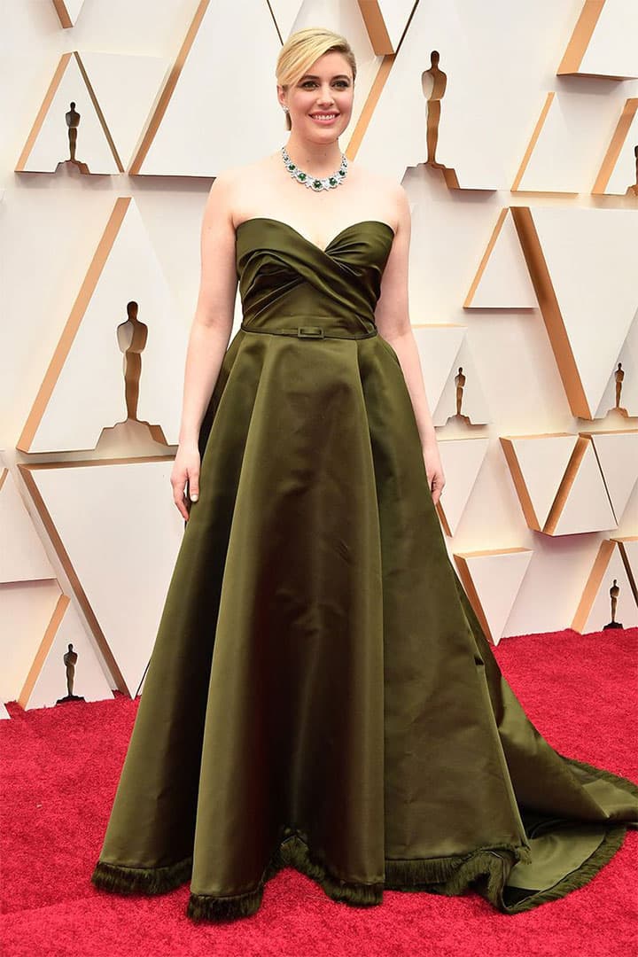 Greta Gerwig Red Carpet Look