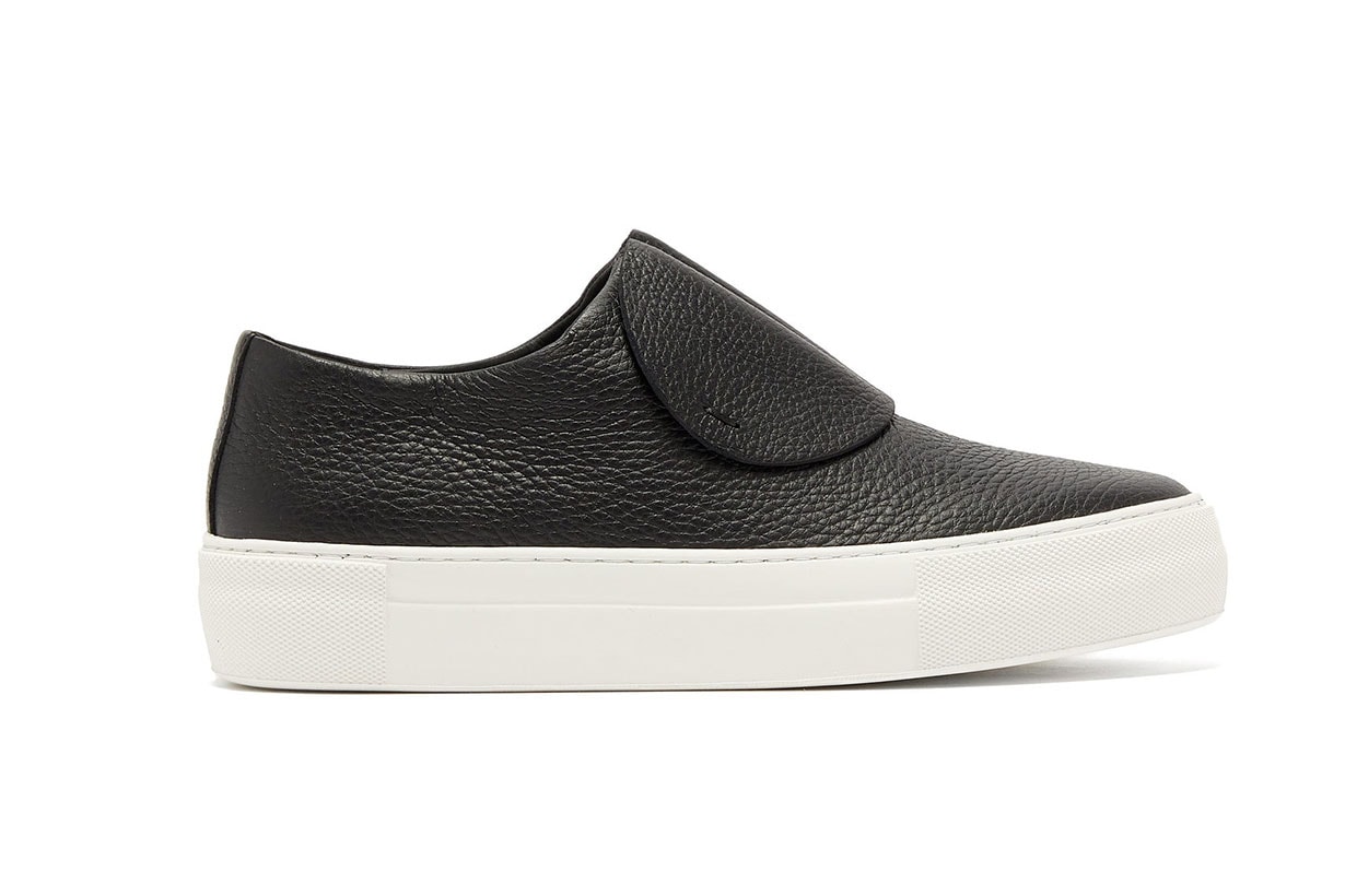 Paper Planes Slip-on Leather Trainers