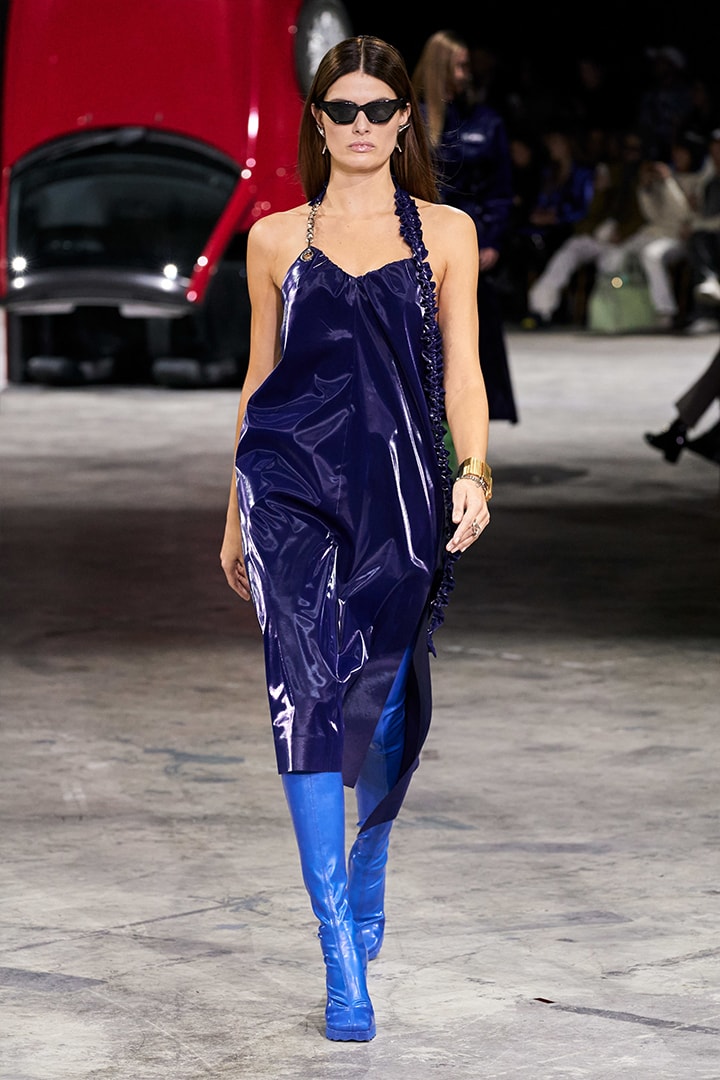 pfw off white 2020 fall Virgil Abloh Gigi hadid Bella Hadid Yolanda Hadid