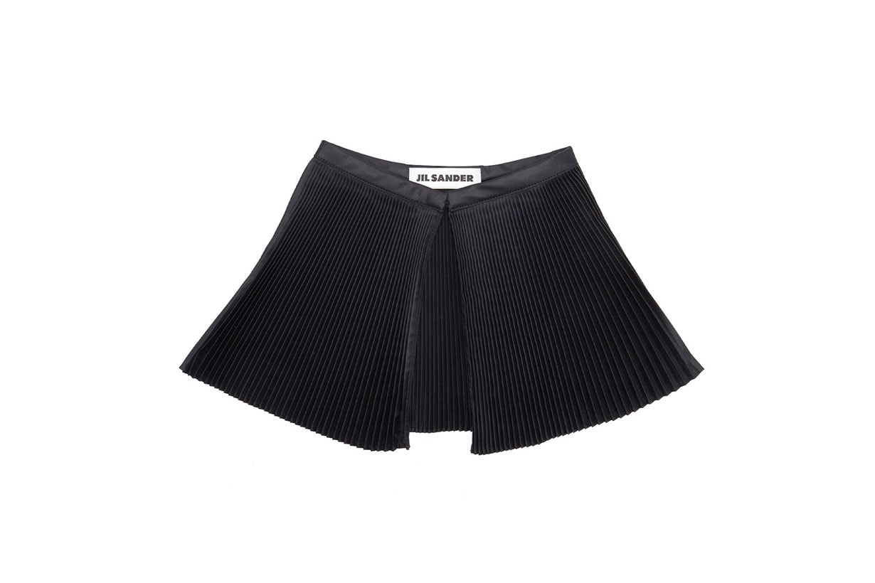 Plissé Poplin Collar-style Scarf