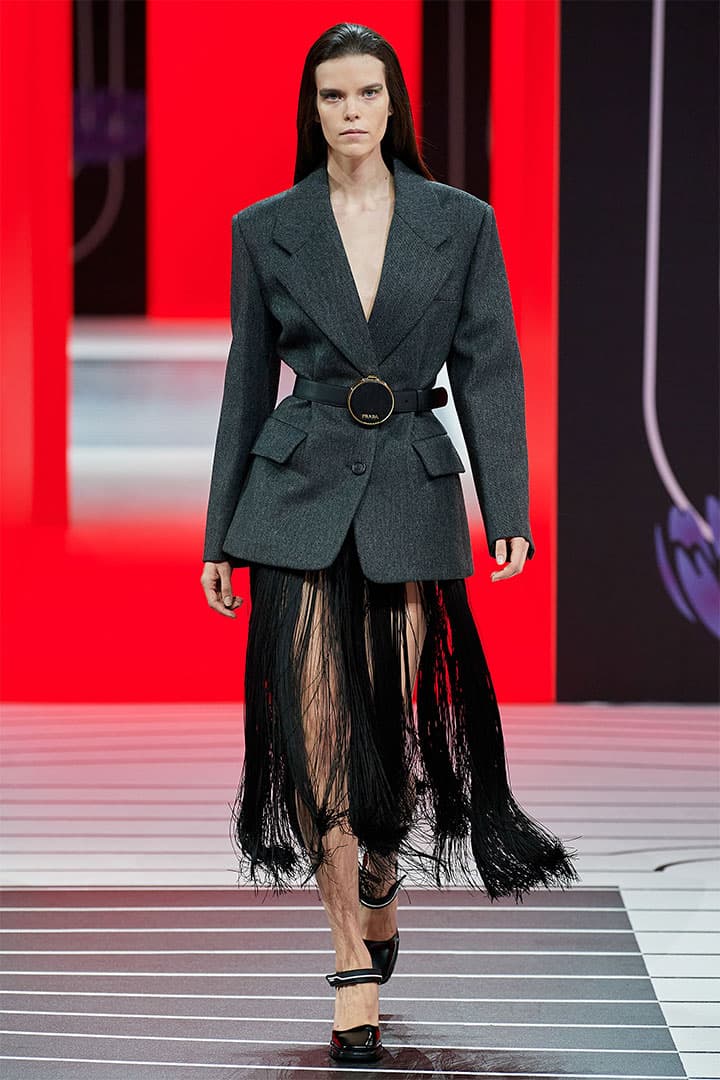 Prada Fashion Show By Miuccia Prada