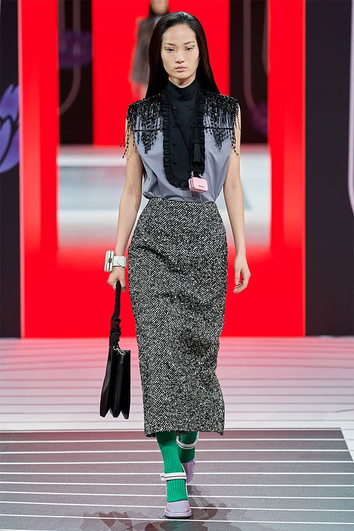 Prada Fashion Show By Miuccia Prada