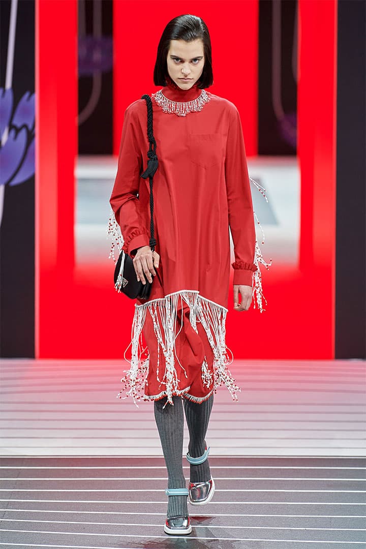 Prada Fashion Show By Miuccia Prada