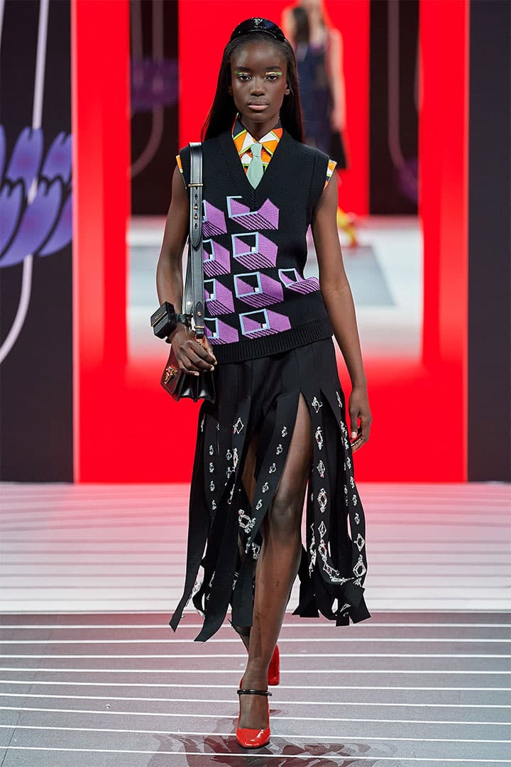Prada Fashion Show By Miuccia Prada