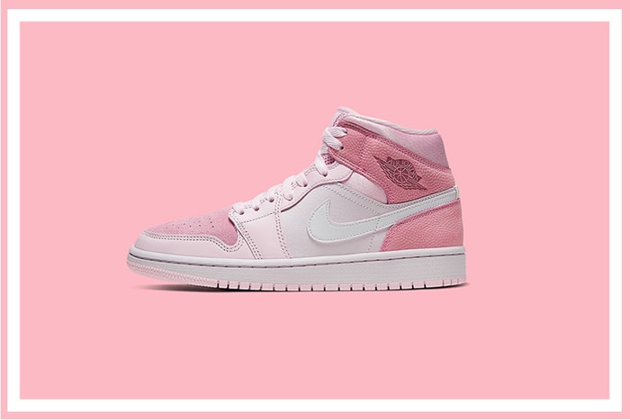 淡淡的初戀粉色系,Air Jordan 1 最新配色讓個性女孩也無法招架!