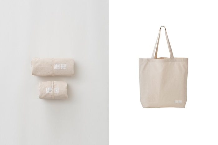 繼購物袋將收費後：Uniqlo 推出可重用的環保帆布袋，即將成為國民提袋？