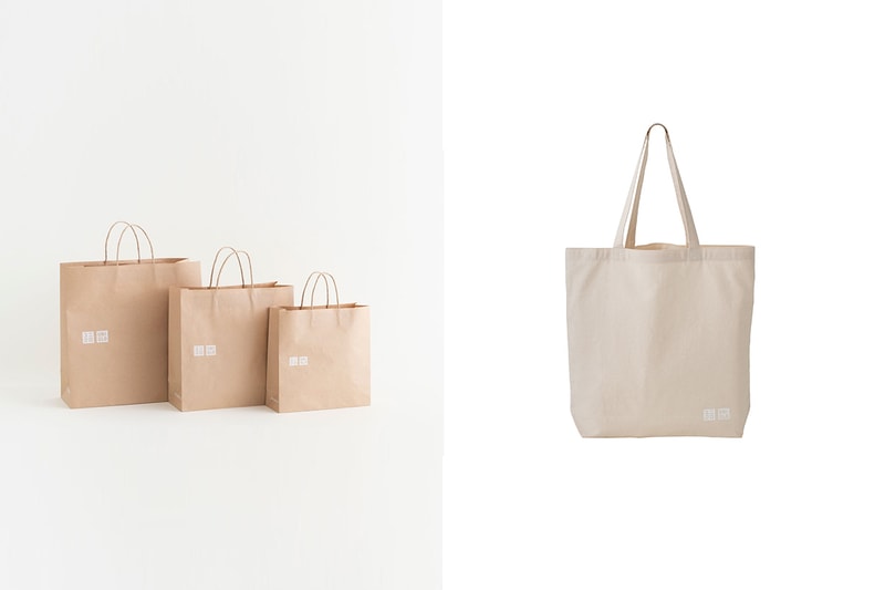 uniqlo gu shopping bag charge