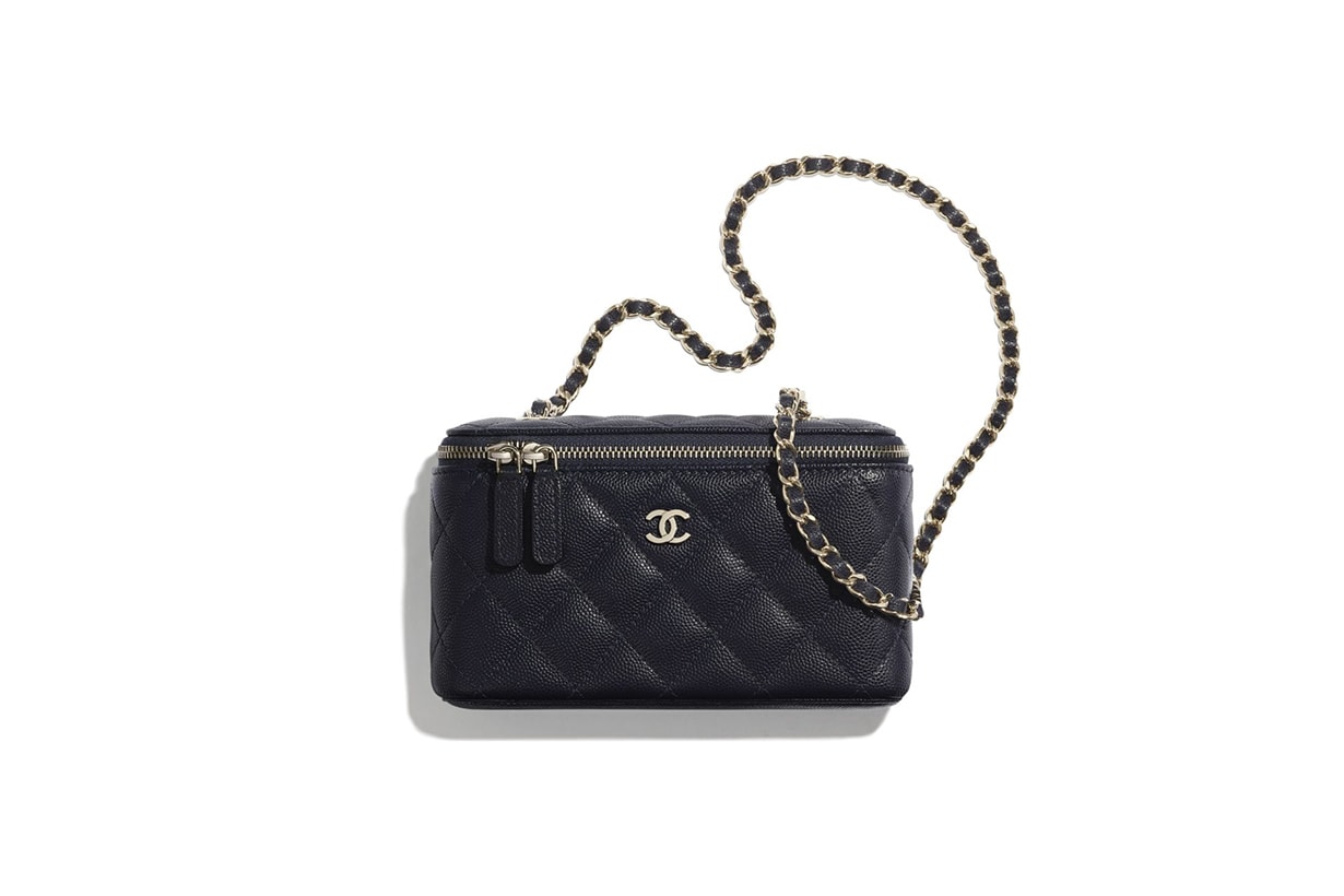 chanel spring summer 2020 small classic box with chain handbags