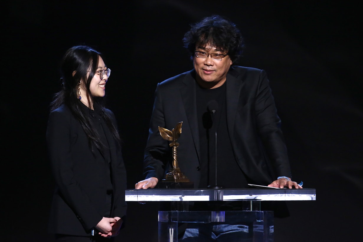 Sharon Choi Parasite Bong Joon Ho Translator Film Maker Director Oscars 2020 Golden Globes Cannes Film Festival internet Hit icon