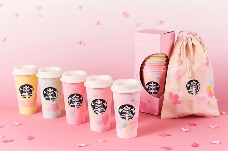 starbucks japan sakura spakles our hearts series 2020