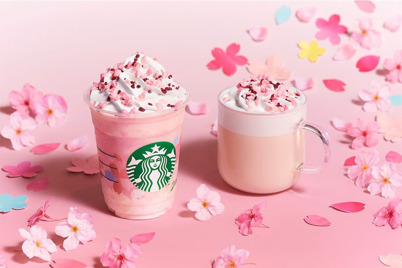 starbucks japan sakura spakles our hearts series 2020
