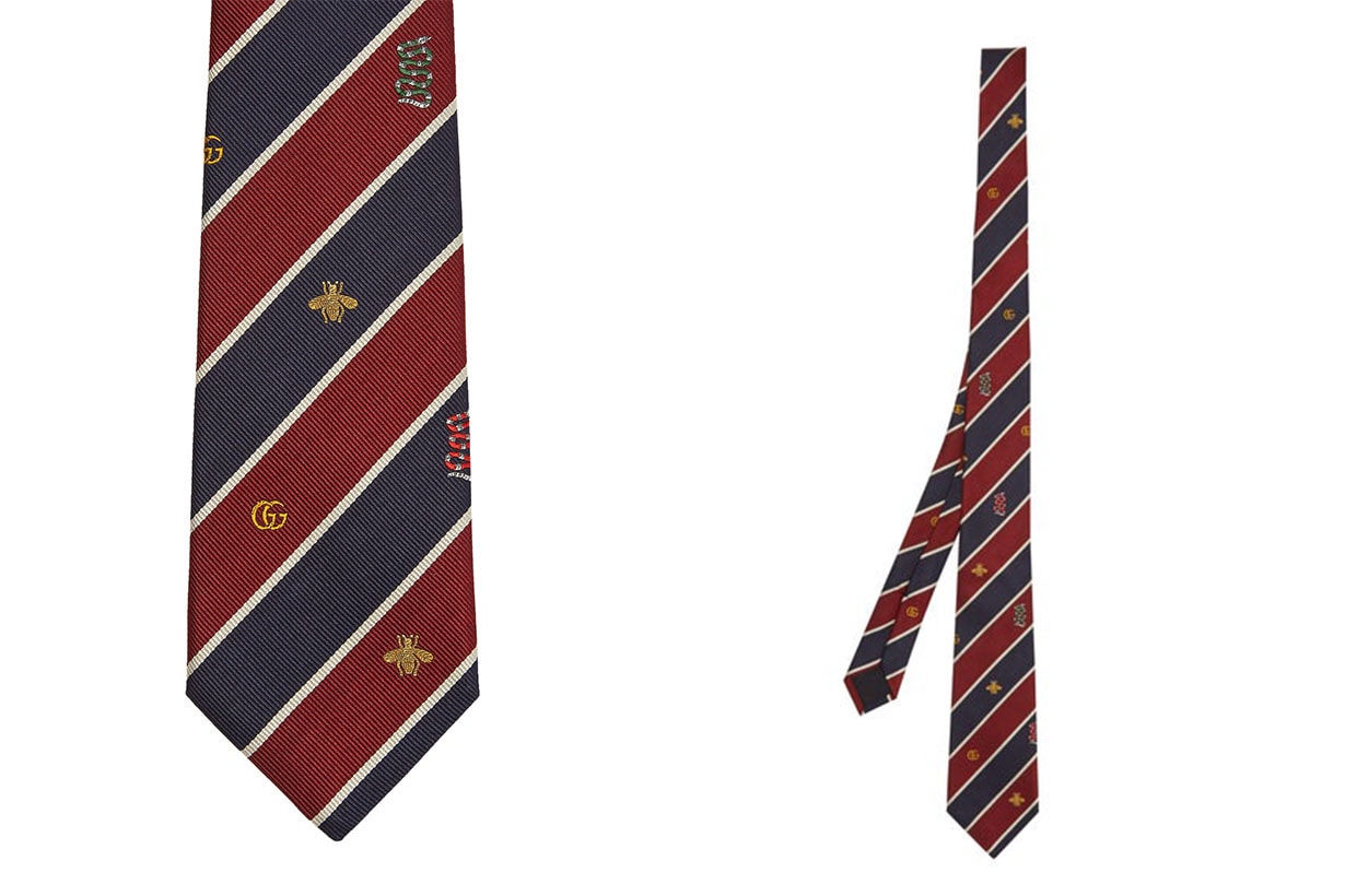 Striped Silk Tie