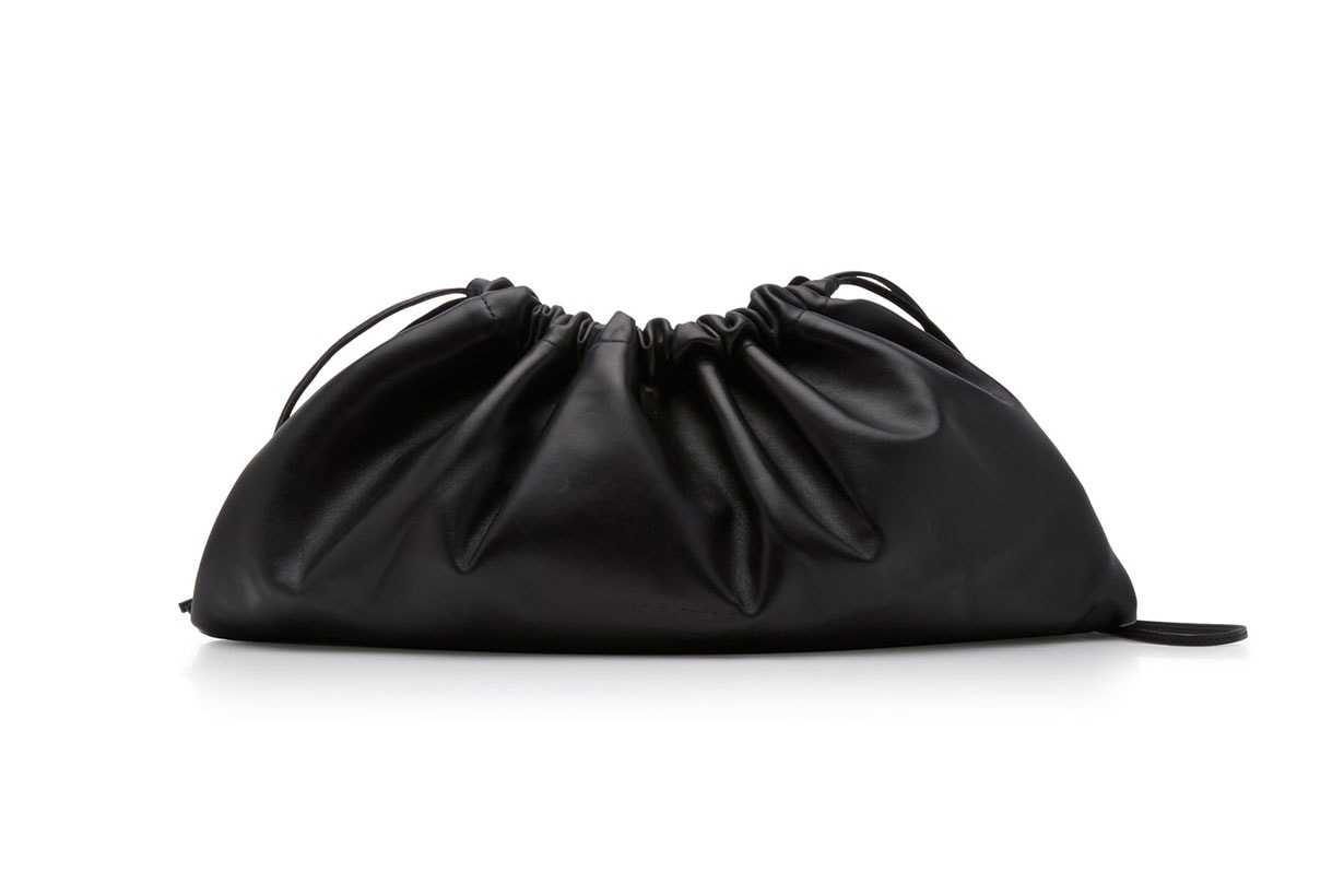 Studio Amelia Maxi Leather Drawstring Bag