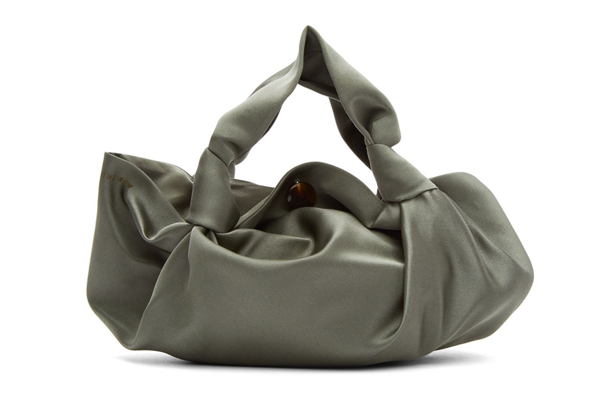 The Row Grey Ascot Bag