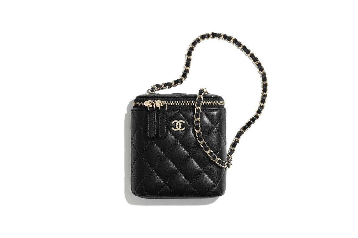 chanel spring summer 2020 small classic box with chain handbags