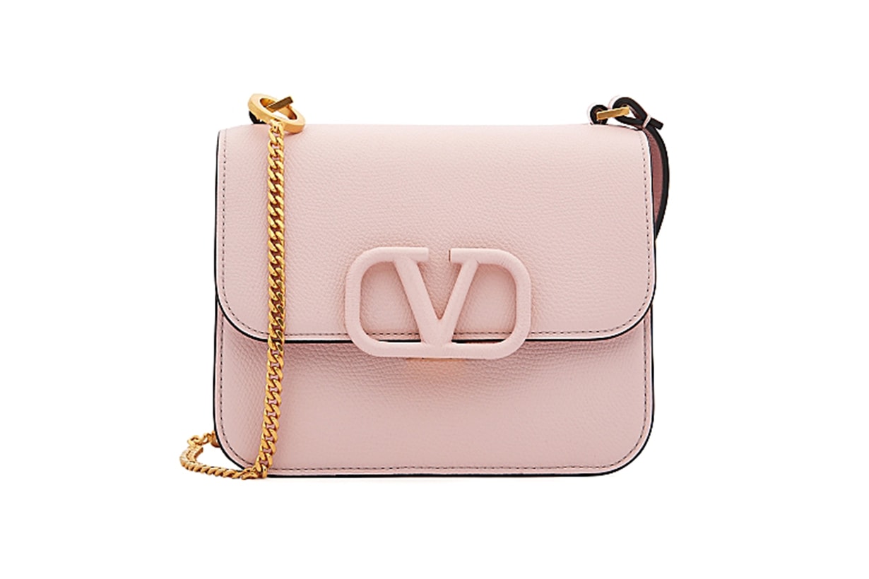 VALENTINO Valentino Garavani VSling small pink leather cross-body bag