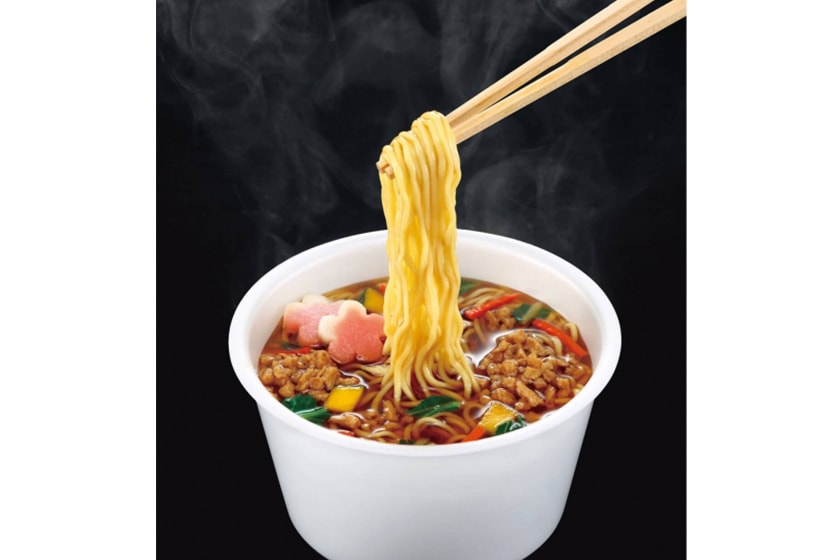 Vegetarian cup noddles shojin ramen zendo