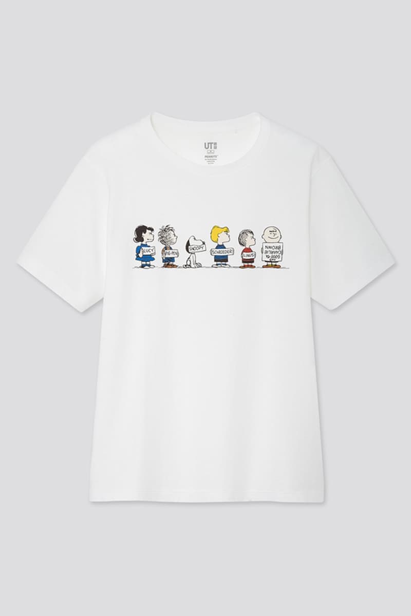 uniqlo PEANUTS snoopy t shirt collection 2020