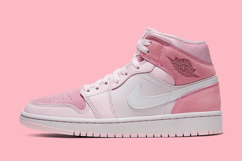 air Jordan 1 mid pink white release info