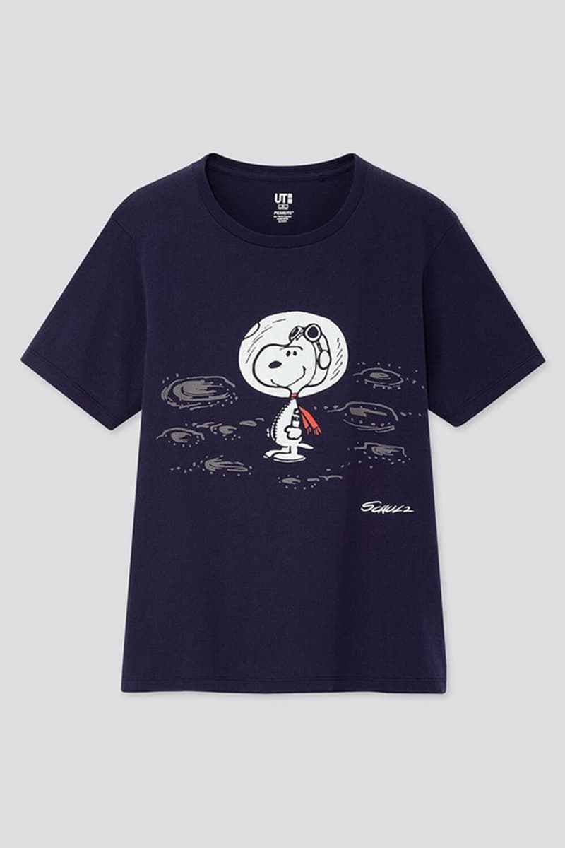 uniqlo PEANUTS snoopy t shirt collection 2020