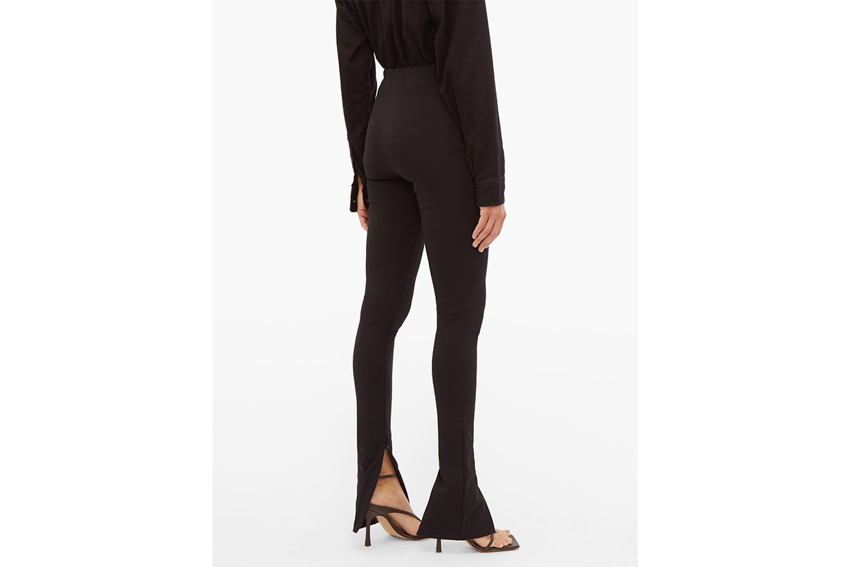 pants trends split hem trouser detail Victoria beckham 2020 fashion trend
