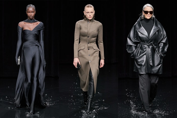 #PFW:如世界末日般的黑暗氛圍,Balenciaga 大秀前三排座位都被水淹沒!