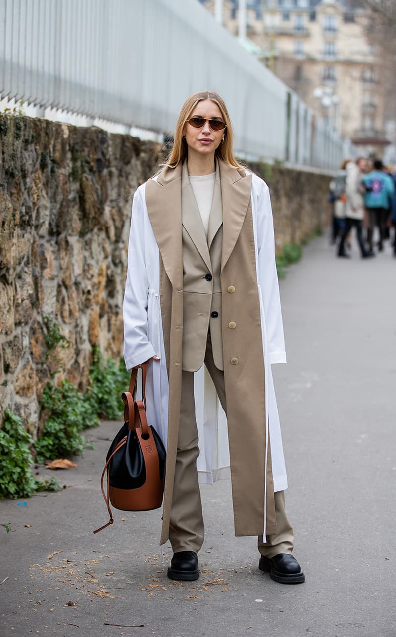 PFW Street Snap Blazer Style