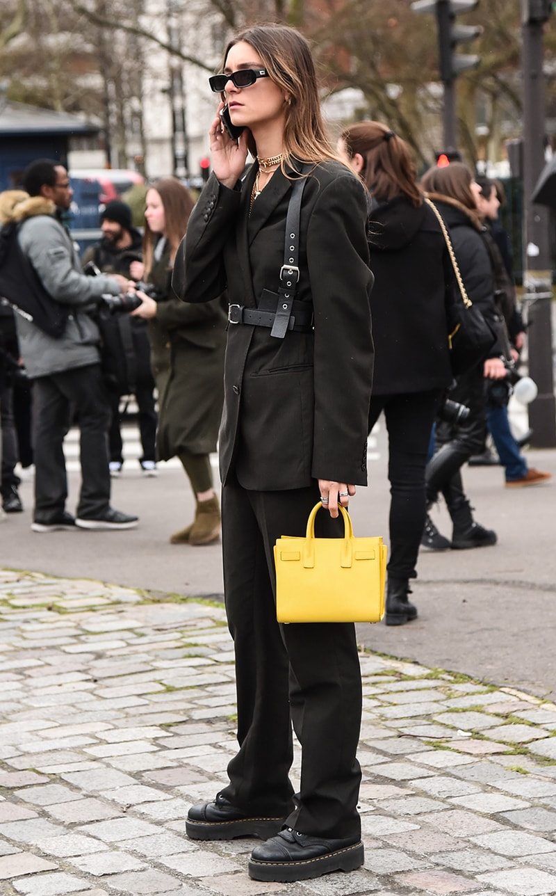 PFW Street Snap Blazer Style