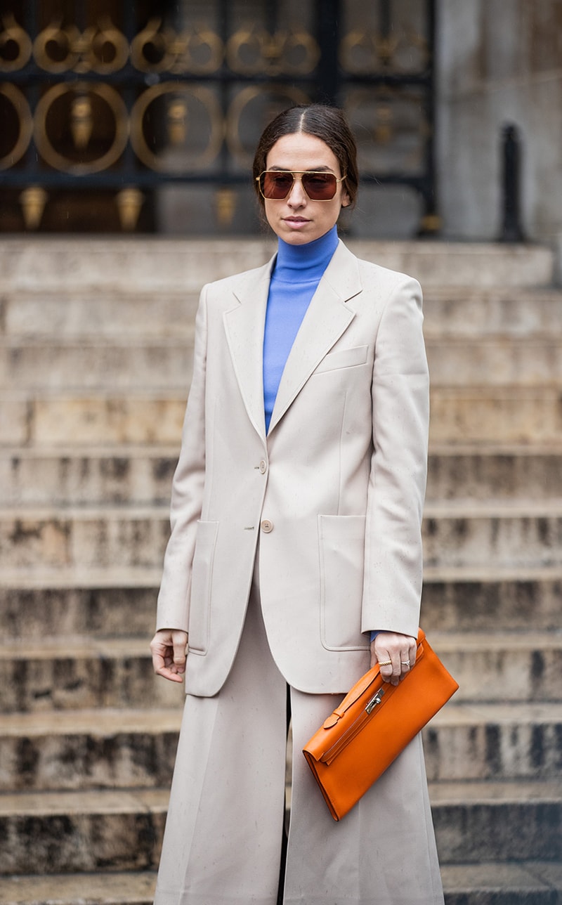 PFW Street Snap Blazer Style
