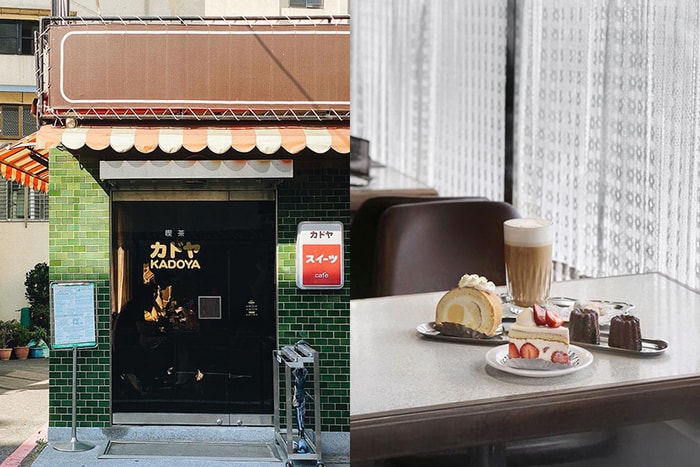 宛如置身日本：藏在巷弄裡的昭和風復古甜點店「KADOYA 喫茶」