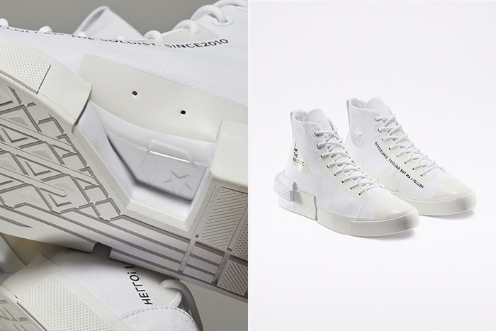 簡約中的不平凡:Converse 聯手 TheSoloist. 推出黑白解構設計鞋款!