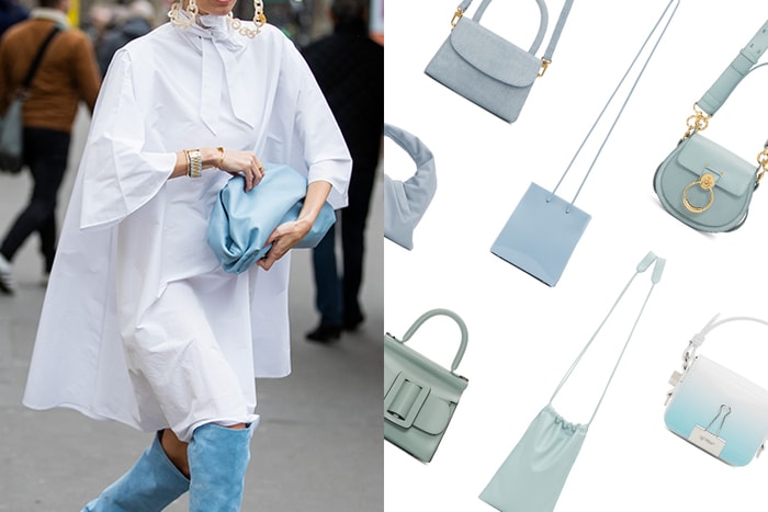 跳脫一成不變:這 15+ 款極美的淡藍色手袋,絕對適合你的春日穿搭!