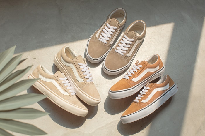 風靡日本女生間的奶茶色球鞋:一次補貨三雙的 Vans Old Skool 不能錯過!