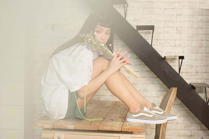Vans Old Skool milk tea color Sneakers