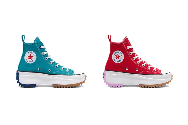 Converse x JW Anderson Run Star Hike VLTG Pink Blue