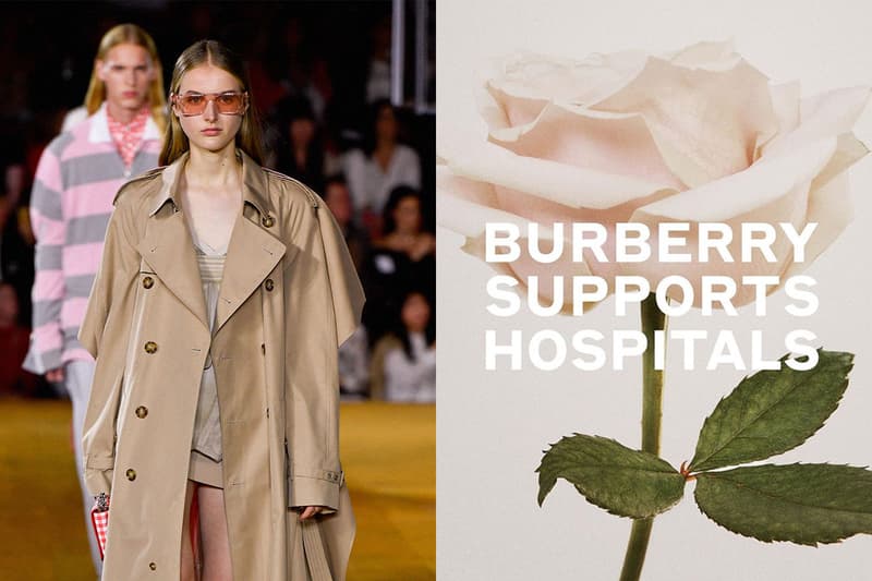 A model walks the runway at the Burberry Ready to Wear Spring/Summer 2020 fashion show during London Fashion Week September 2019 on September 16, 2019 in London, England.