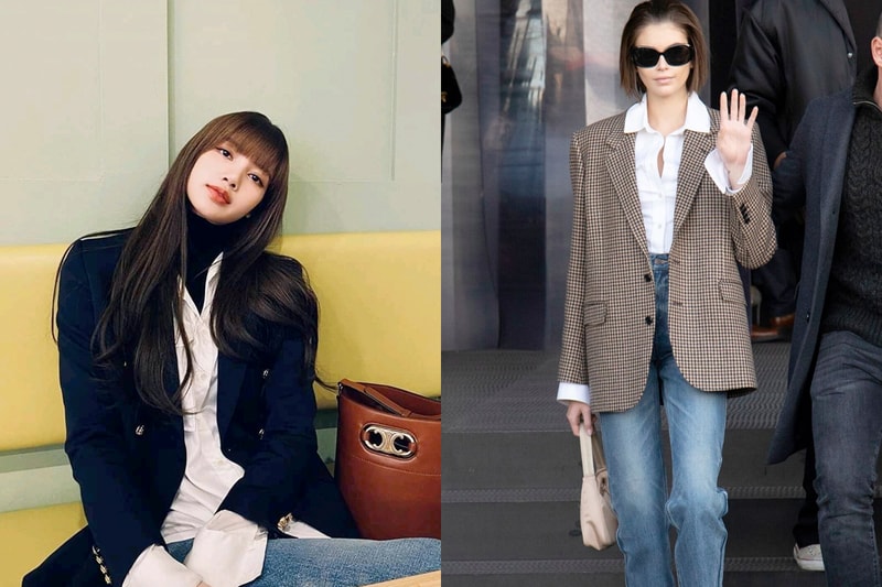 celine blazer lisa kaia style must have it item