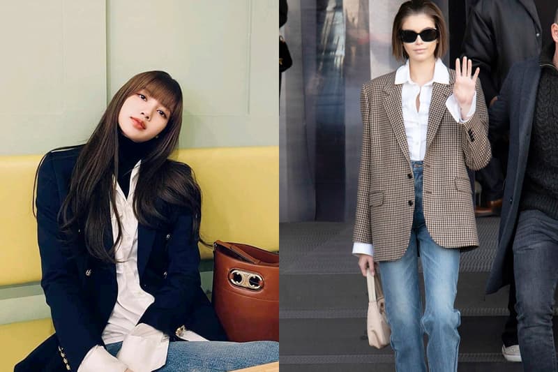 celine blazer lisa kaia style must have it item