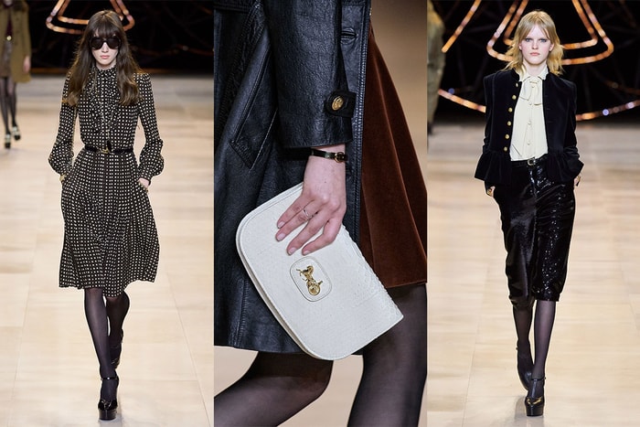 #PFW:一片 70 年代閃爍氛圍中,近賞 Celine 秋冬季的奢華手袋